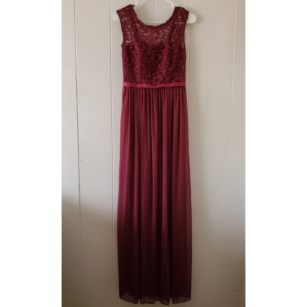 David's bridal, bridesmaid dress, size 2, F19328
